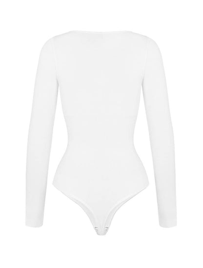 Sienna Seamless Elegance Bodysuit Built-in Shapewear